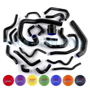Mangueras de radiador de silicona 21 piezas para Toyota Supra MK3 MA70 7MGE/7MGTE/7M-GT 1986-92 - Imagen 1 de 11