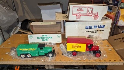 Ertl 1994 Weil-Mclain Contratista Colección Serie No. Camión cisterna 1925 1930 4 Foto 1 de 3