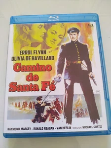 Santa Fe Errol Flynn Havilland Blu-Ray Spanish English Region A-B-C Am - Picture 1 of 4