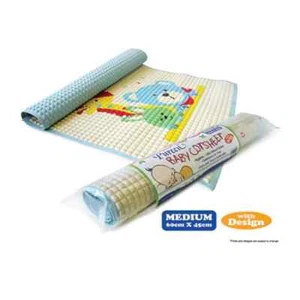 Pureen baby cot sheet with design - Blue Medium size (60cm x 45cm) - Picture 1 of 1