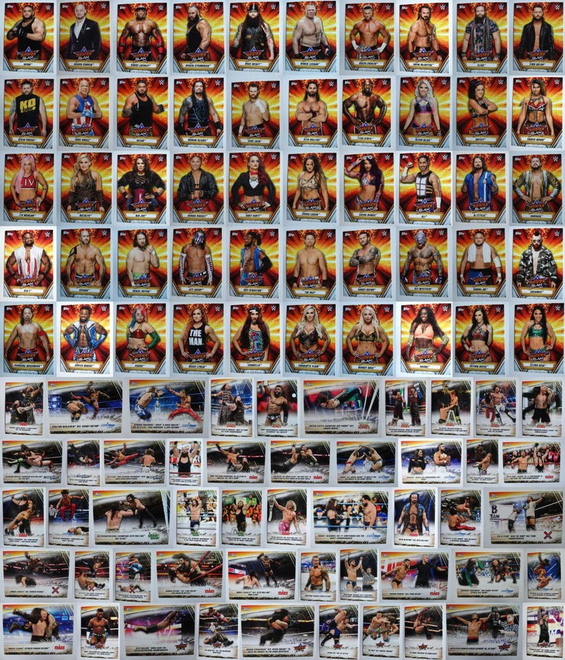 2019 Topps WWE SummerSlam Wrestling Cards Complete Your Set You Pick 1-100 - Image 1 of 1