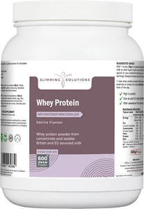 Whey Protein, Supports tissue repair, Increases muscle mass & size, Vanilla - Picture 1 of 2