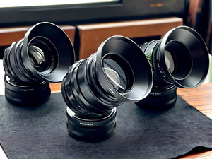 3 Lens Bundle Helios-44-2, Mir-1B, Jupiter-9 Cinema Set Soviet Lenses with Sony