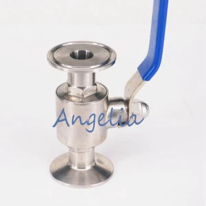 3/4" SUS316 Stainless Steel Sanitary Tri Clamp Ball Valve Home Brew Beer - Picture 1 of 5
