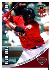 2016 Choice International League Top Prospects #3 Josh Bell Rookie Pirates
