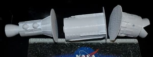 Updated custom 3D printed 1/48 NASA Agena Target Vehicle 3 piece model kit - Picture 1 of 4