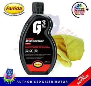 Farecla G3 PRO Resin Superwax Liquid 500ml 7166 & FREE Microfibre Cloth - Picture 1 of 10