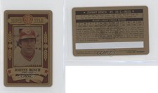 1982 Perma-Graphics/Topps Credit Cards Gold Johnny Bench #150-SS8201 HOF