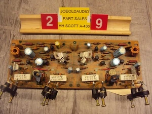 H H Scott A-436 Output Board P/N 40140 Tested Parting Out Entire A436 - Picture 1 of 8