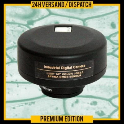 C-MOUNT MIKROSKOPKAMERA UBS-KAMERA DIGITAL *5.0 MP* APPLE/IOS OSX MC LABOR MC7 - Bild 1 von 4