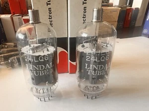 Paar 24LQ6 24JE6C (GE Made) NOS Vakuumröhrenröhren - Bild 1 von 9