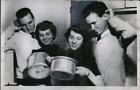 1953 Press Photo Memphis TN Frank & Janice Phillips, Joyce & Fred Ray eloped