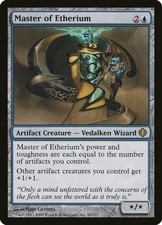 1X Master of Etherium - Shards of Alara - FOIL MP MTG CARD