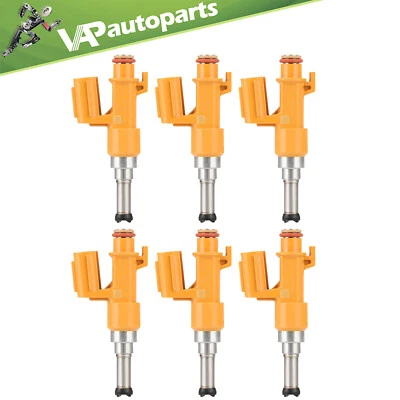 6x Fuel Injectors For 2017-2019 Toyota Highlander For 2019 Toyota Avalon 3.5L - Image 1 of 4
