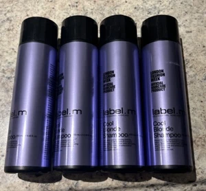 Label. M Cool Blonde Shampoo 4 Pack Bundle 8.45 oz - Picture 1 of 4