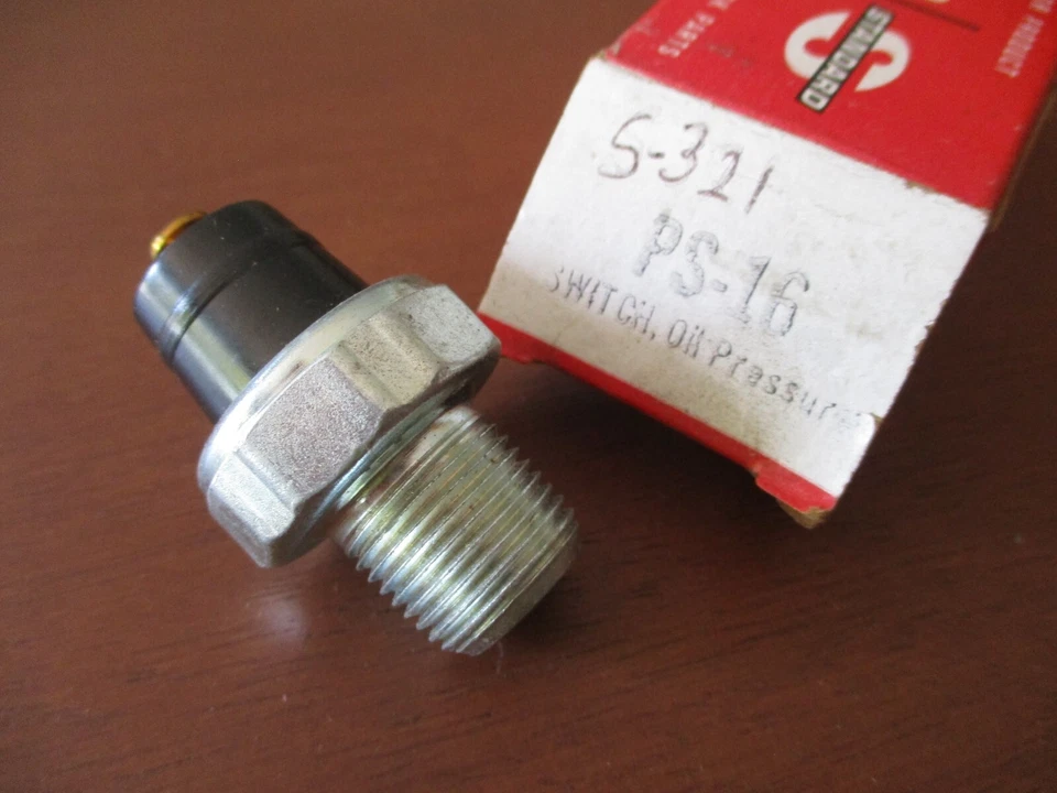 Interruptor de presión de aceite Dodge Plymouth 1962 63 64 65 66 67 68 69-78 nuevo de stock Foto 1 de 1