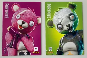 Fortnite Cuddle Teamleiter #258 & Spooky Teamleiter #237 Panini Serie 1 USA - Bild 1 von 12