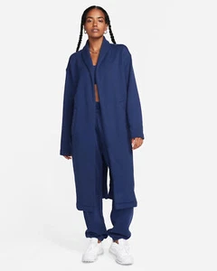 Nike Sportswear Modern Fleece Women's Oversized French Terry Duster FB8749-410 S - Picture 1 of 6