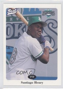 1996 Best Knoxville Smokies Santiago Henry #16