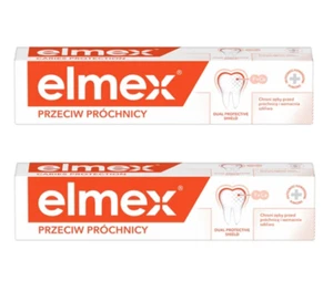 2 x Elmex Toothpaste Against Cavities, 2 x 75ml, Caries Protection - Picture 1 of 12