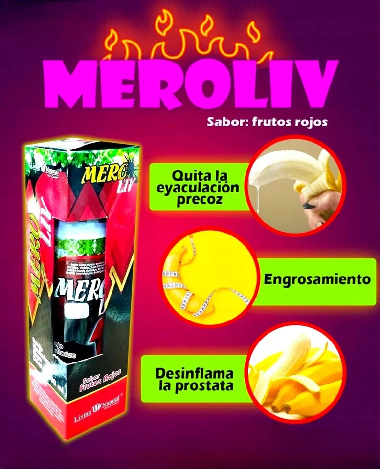 Formulación para hombre Mero Liv potente para vigor y vitalidad 500 ml Foto 1 de 3