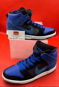 Nike Dunk High Pro SB J Pack Size 9 Black Game Royal 305050-018 - Picture 1 of 7