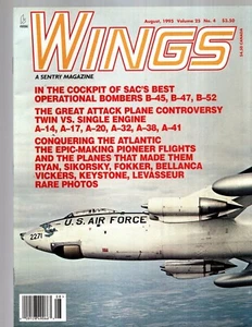 WINGS A SENTRY MAGAZINE August 1995 - Picture 1 of 1