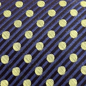 £180 KENZO HOMME MENS BLUE REPP & GREEN POLKA DOT SILK TIE MADE IN ITALY Y5 - Picture 1 of 12
