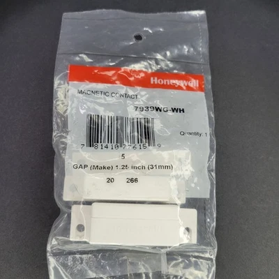 HONEYWELL 7939WG-WH Magnetic Contact (WHITE)  - Image 1 of 4