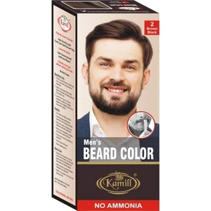 Kamill Mens Beard Color, 2 Brown Black Shade 100gm - Picture 1 of 8