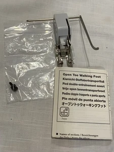 Brother Walking Foot +Guide For Low Shank 7mm Open Toe Even Feed Babylock - Picture 1 of 6