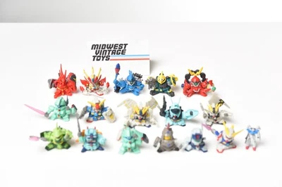 SD GUNDAM FORCE MINI DEFENDERS BANDAI 2004 Mini Figuras Lote de 17 Foto 1 de 4
