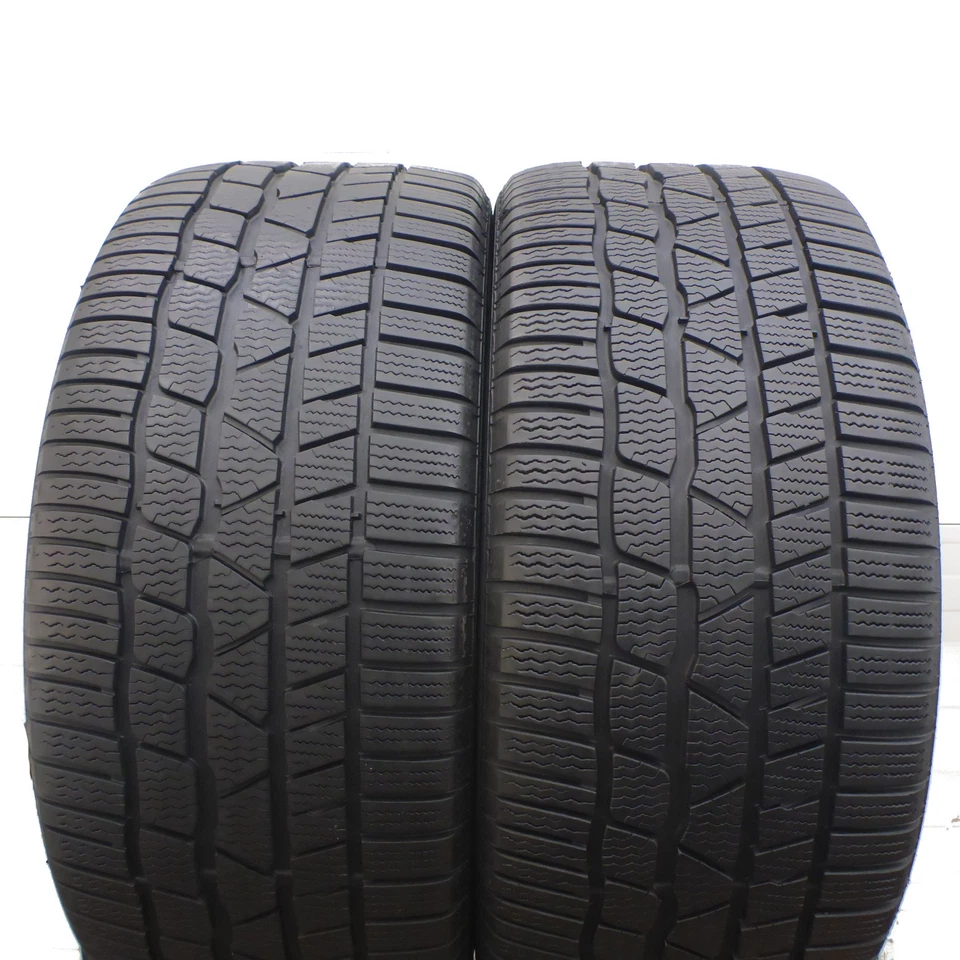 2 X CONTINENTAL 255/40 R18 99V Contact TS 830 P M0 Pneus D'Hiver 2014 6.8-7.2Mm - Photo 1/4