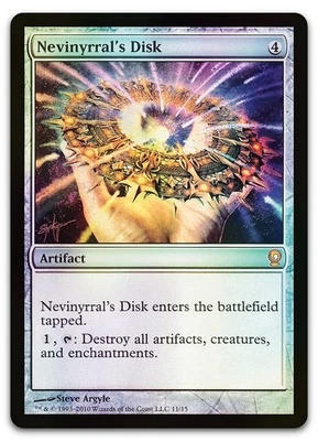 Nevinyrral's Disk #11 (Foil) (LP) From the Vault: Relics V10 Magic MTG - Image 1 of 2