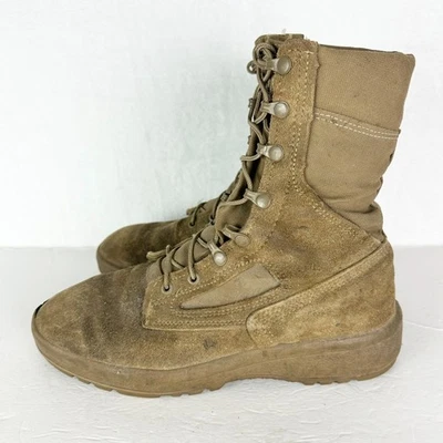 Bota de Combate Belleville Hot Weather 390 Talla 9.5 8" Cuero Militar Vibram Foto 1 de 4
