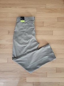 Nike Fit Dri Golf Pants Men Size 34x30 Khaki Tan Stretch Flex Performance NWT - Picture 1 of 12