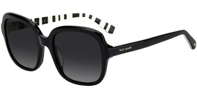 Kate Spade Babbette Women's Black Square Sunglasses w/ Gradient Lens - 0807 WJ - Image 1 of 3