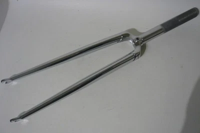 Horquillas delanteras Colnago 1ª edición Precisa 700 C hojas rectas cromadas cromadas Foto 1 de 4