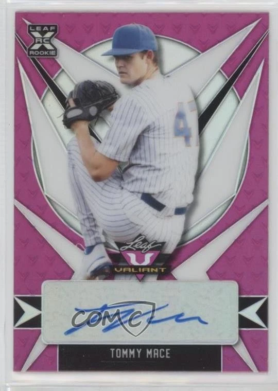 2021 Leaf Valiant Pink /25 Tommy Mace #BA-TM2 Auto - Image 1 of 2