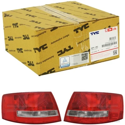 2x TYC HECKLEUCHTE RÜCKLEUCHTE LINKS/RECHTS passend für AUDI A6 C6 4F2 - Bild 1 von 2