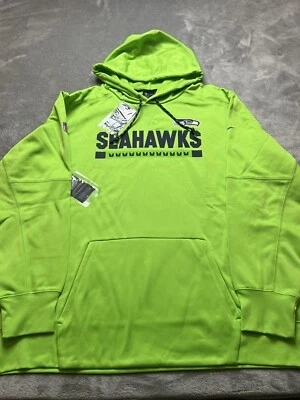 NUEVO CON ETIQUETAS Seattle Seahawks Nike Dri Fit Onfield Apparel NFL Sudadera con Capucha 3XL Foto 1 de 4