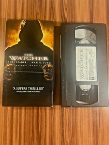 The Watcher VHS 2001 Keanu Reeves Horror Movie James Spade Marisa Tomei 2000 - Picture 1 of 7
