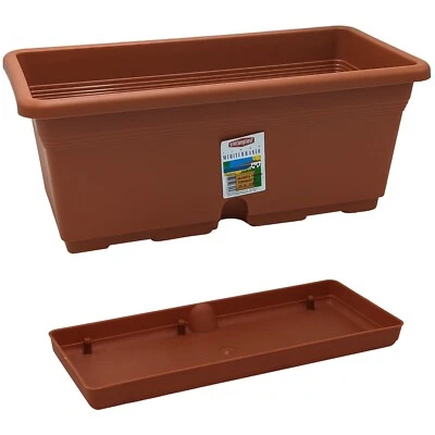 BALCONETTA PORTOFINO CON RACC. CM.50 STEFANPLAST FIORI PIANTE - Immagine 1 di 4