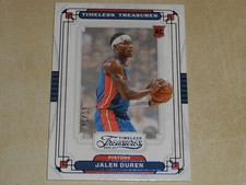 Jalen Duren 2022-23 Panini Chronicles 347 Timeless Treasures Blue Foil RC /99