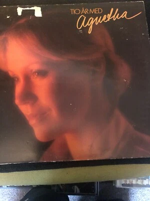AGNETHA FALTSKOG ABBA TIO AR MED  LP GATE FOLD SLEEVE WITH POSTER CUPOL LABEL - Image 1 of 4