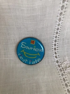Pins Broche Kodak "Souriez c'est l'été" Vintage B070 - Foto 1 di 6