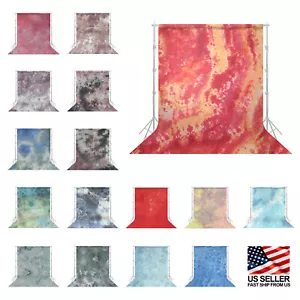 Tie Dye Photo Studio Backdrops - Art Colored Photography Background 6x9 Ft. - Picture 1 of 21