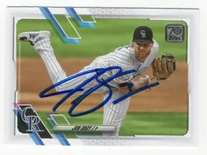 JON GRAY Signed Autographed Topps 2021 Series 1 One Card Colorado Rockies #76 - Picture 1 of 1