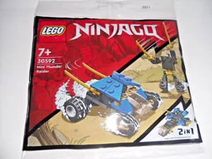 LEGO NINJAGO 30592 Mini Thunder Raider Brand New Sealed Set Polybag 2 in 1 - Picture 1 of 3
