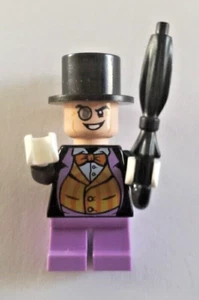 LEGO Minifigure The Penguin - Bright Vest with Umbrella Folded black - sh647 - Picture 1 of 5